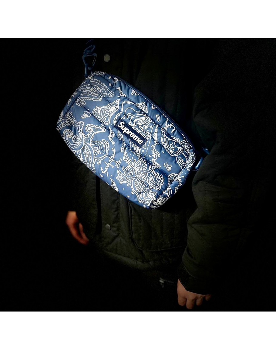 バッグ Supreme Puffer Side Bag Supreme Puffer Side Bag FW22 WEEK 14 関税送料込 (Supreme